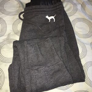 Gray VS PINK Joggers